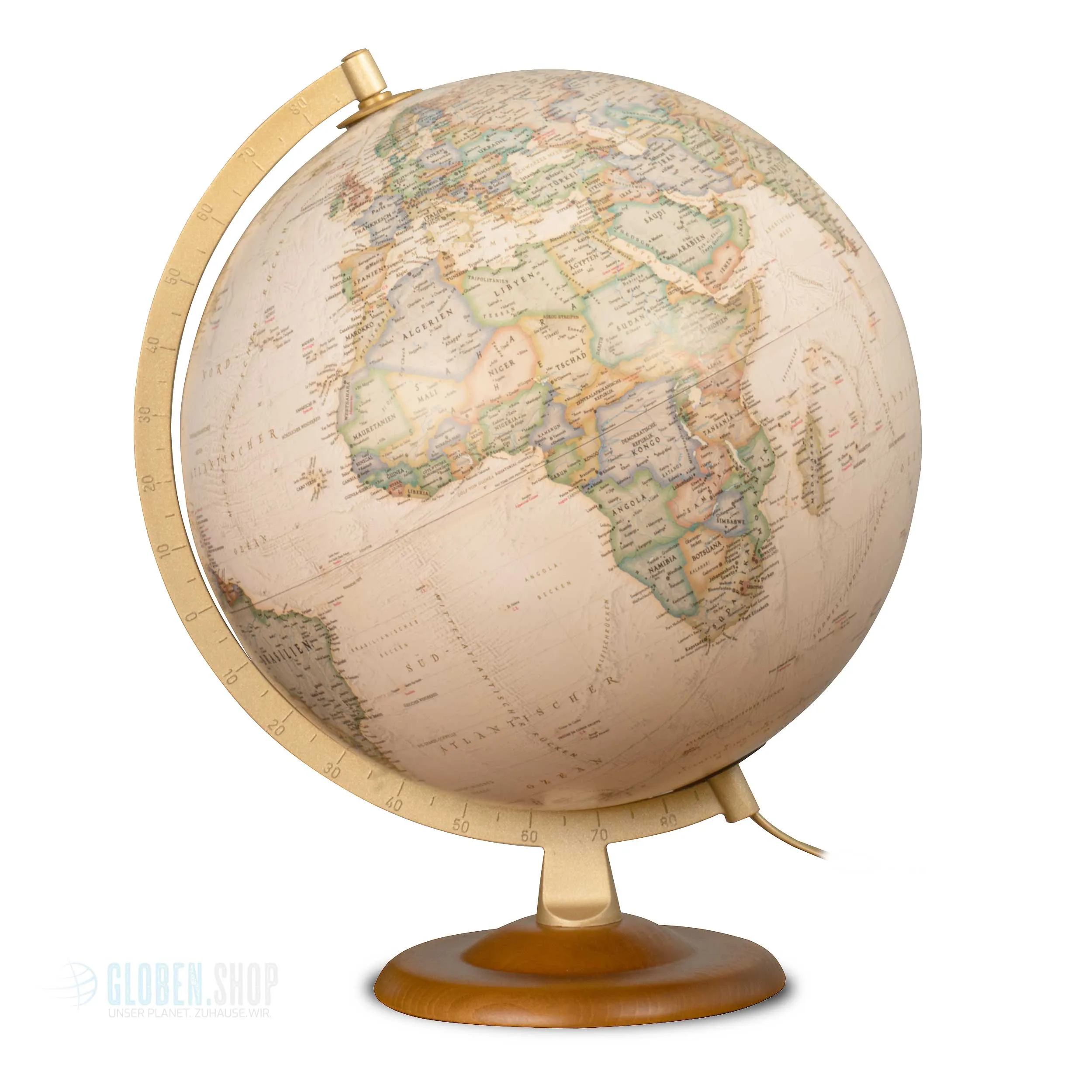 Desk globe National Geographic "Gold Executive" - Ø 30 cm / 11,81 inch